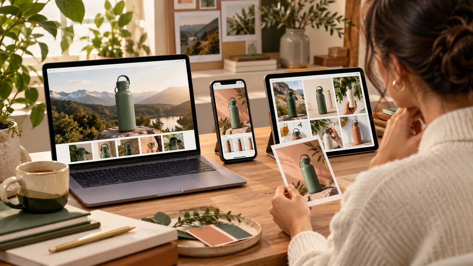 Konsistente Produkterlebnisse über E-Commerce-Kanäle und Geräte